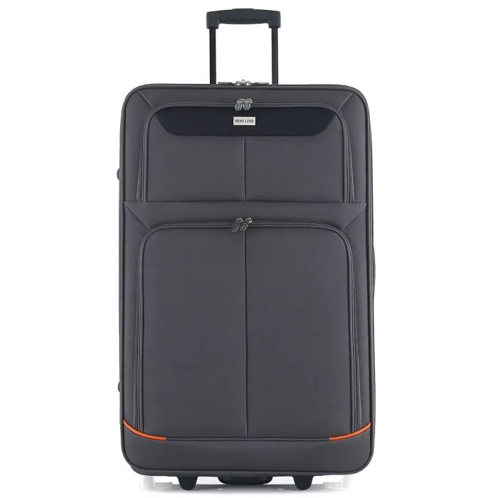 Чемодан Semi Line 28" L T5754-3 Grey/Orange Lines Фото