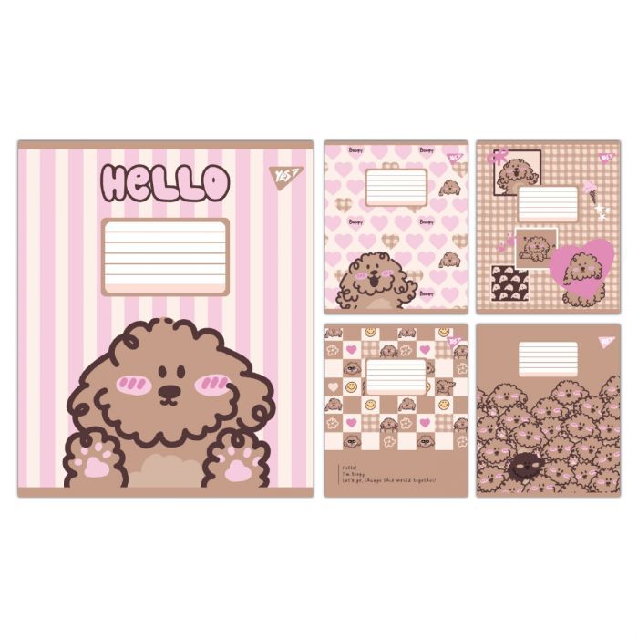 Тетрадь Yes Hello Puppy А5 18 листов линия Фото