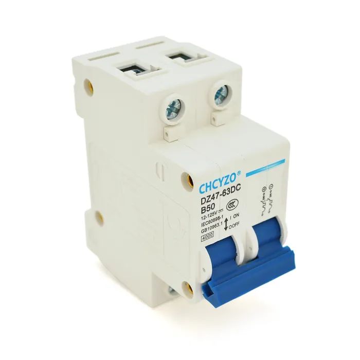 Автоматический выключатель CHCYZO YT-RKB-2P-50A Фото