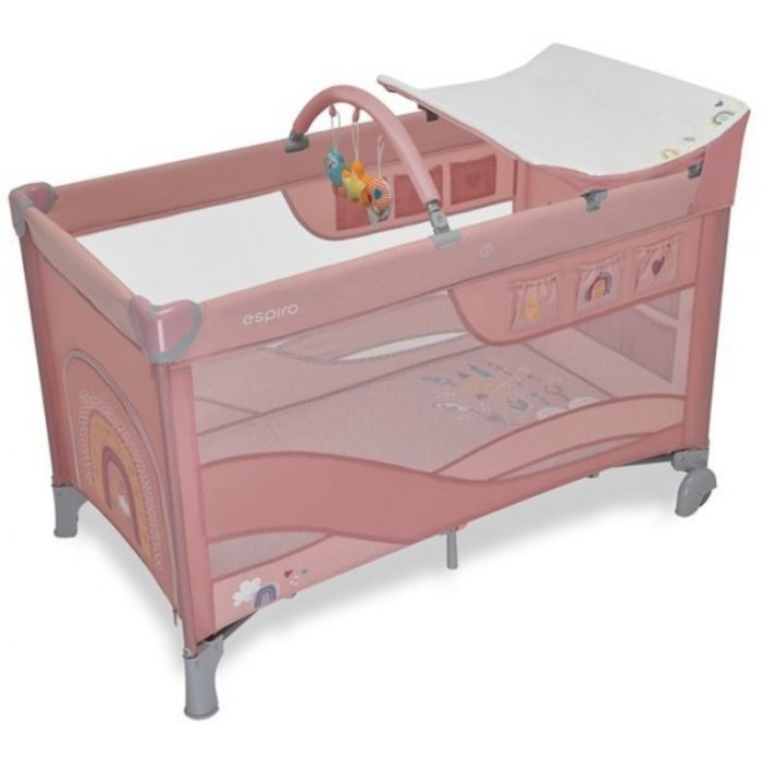 Детский манеж Espiro DREAM 108 PINK SMILE Фото
