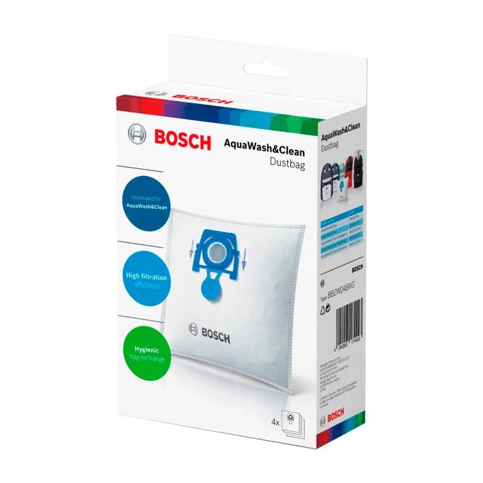 Мешок для пылесоса Bosch Мішки-пилозбірники, 4 шт Фото