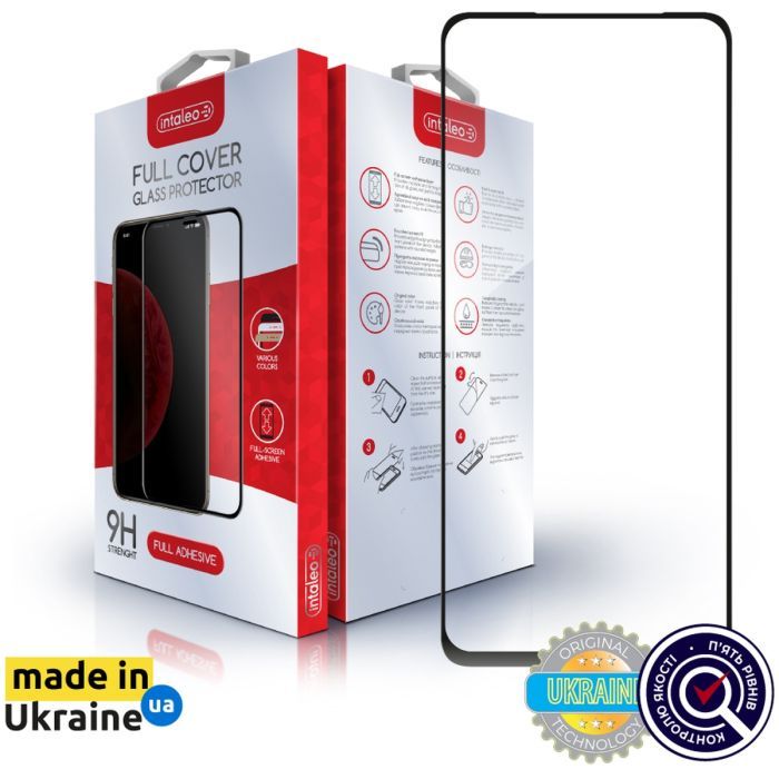 Стекло защитное Intaleo Full Glue Realme C67 Black Фото