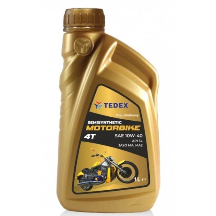 Моторное масло TEDEX 4Т MOTORBIKE SAE 10W40 1л Фото