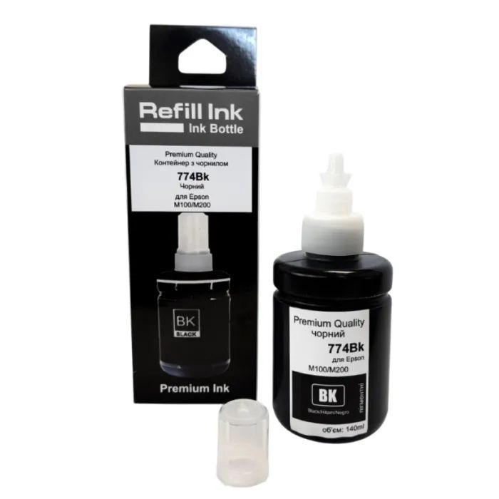 Чернила Premium Quality Epson 774 140мл Black Pigment C13T77414A Фото