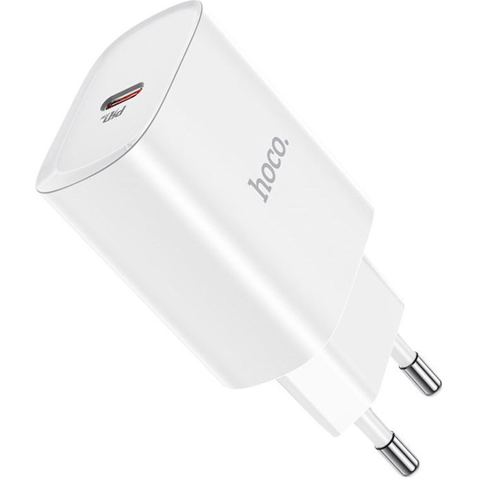 Зарядное устройство HOCO N14 Smart Charging USB-C PD20W White Фото
