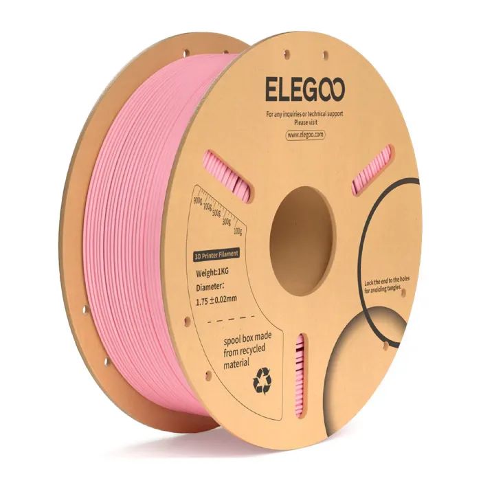 Пластик для 3D-принтера ELEGOO PLA Plus 1кг, 1.75мм, pink Фото