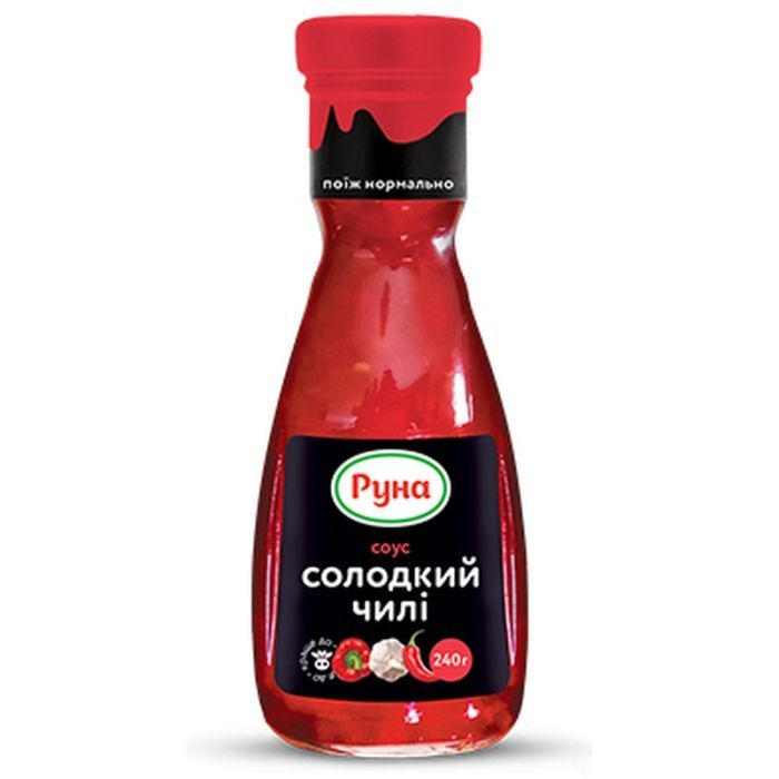 Соус Руна Сладкий чили 240 г Фото