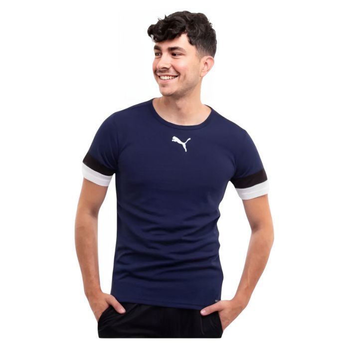 Футболка Puma teamRISE Jersey 704932-06 темно-синій S Фото