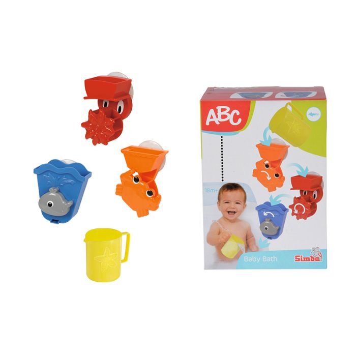 Игрушка для ванной Simba набір різнокольоровий Фото