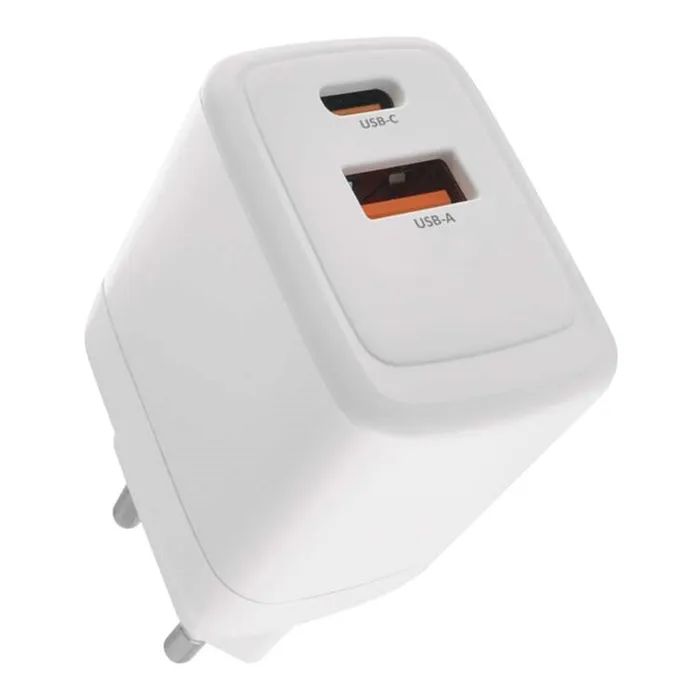 Зарядное устройство EMOS V02G20 1xUSB-A + 1xUSB-C PD20W GaN Фото