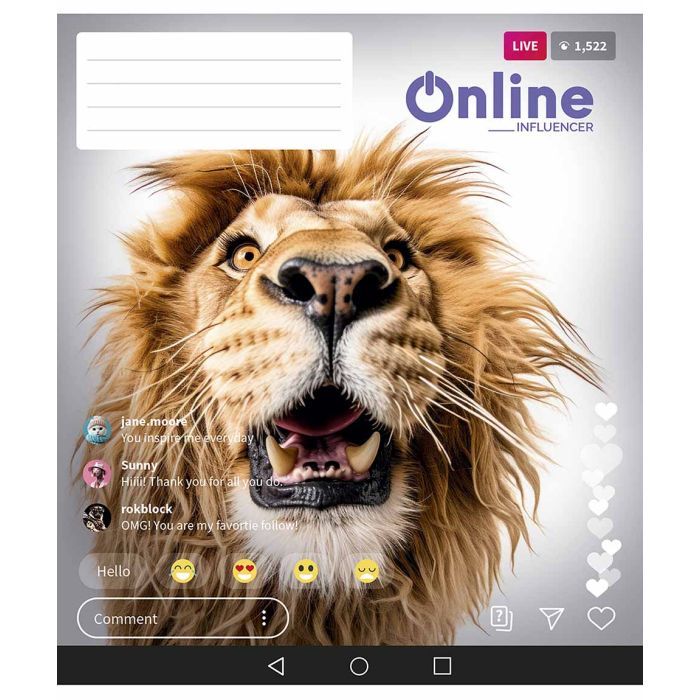 Тетрадь Школярик Online 48 листов клетка Фото