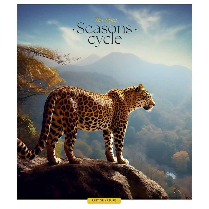 Тетрадь Школярик Four seasons 60 листов клетка Фото