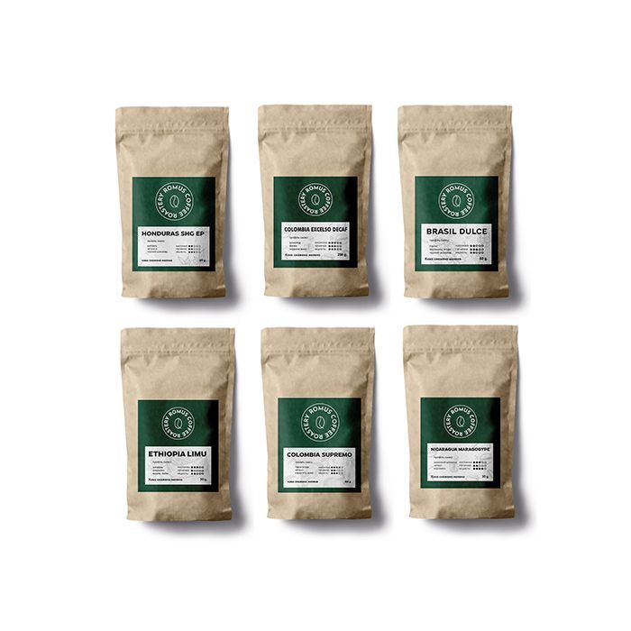 Кофе Romus Roastery Tasting Set Премиум молотая 300 г Фото