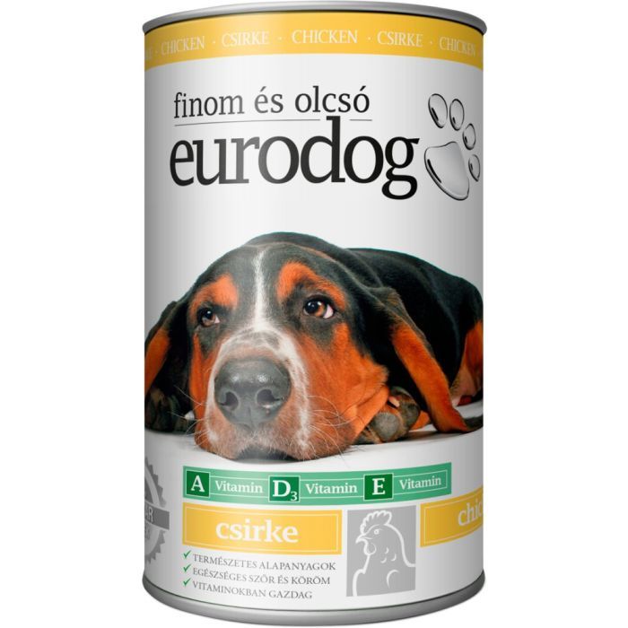 Консервы для собак EuroDog Poultry 415 г Фото