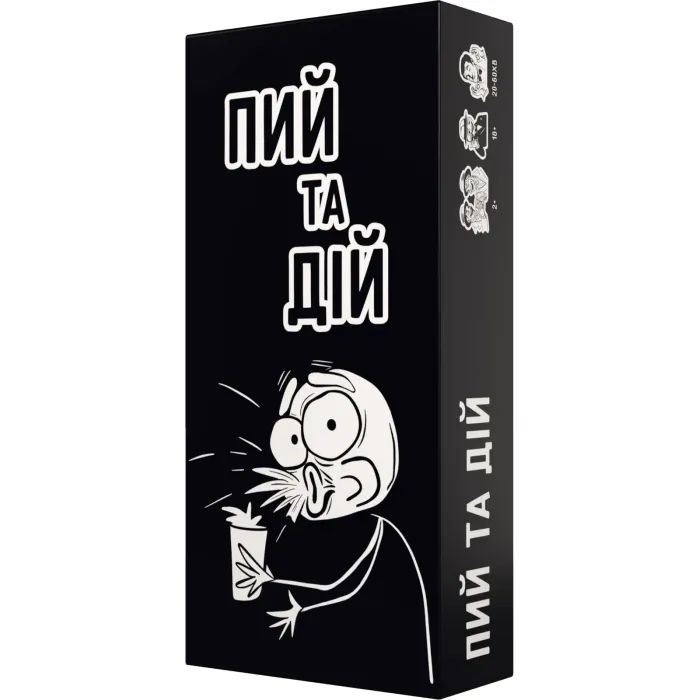 Настольная игра 18+ Bombat game Пей и Действуй (укр.) Фото