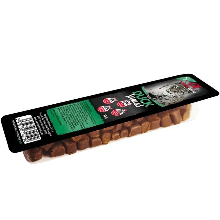 Лакомство для котов Alpha Spirit Duck Snacks 35 г Фото