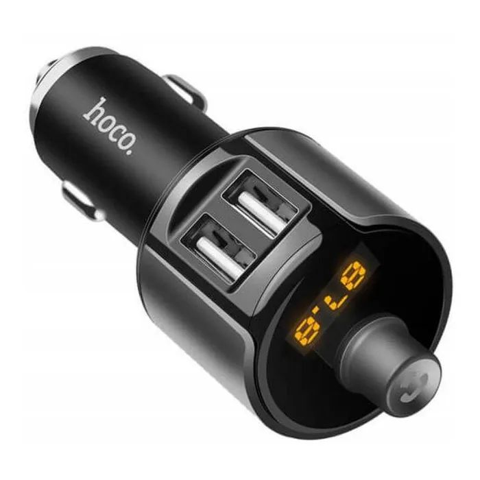 FM модулятор HOCO E19, Black, Box Фото