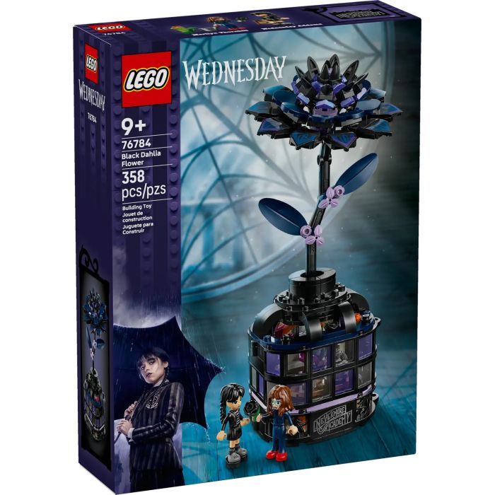 Конструктор LEGO Wednesday Цветок черной георгины Фото