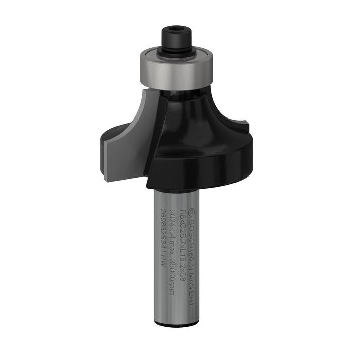 Фреза Bosch Professional карнизна, Std, S8, R8, L15.2 Фото