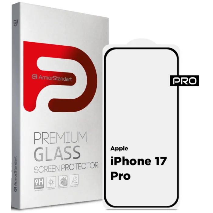 Стекло защитное Armorstandart Pro Apple iPhone 17 Pro Фото