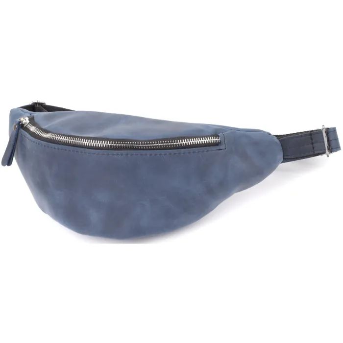 Сумка Shvigel Из натуральной кожи Синяя Фото