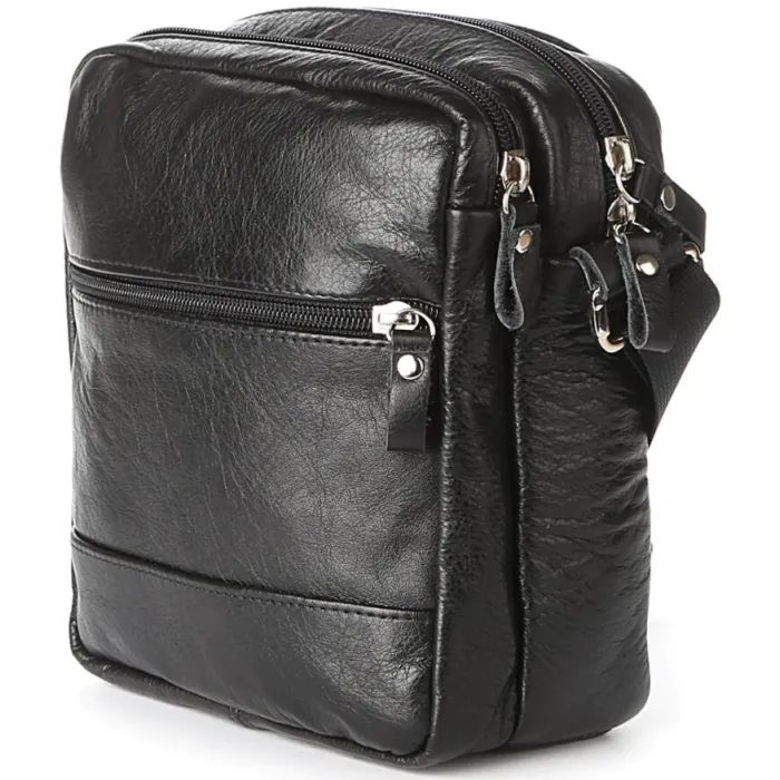 Сумка Shvigel Кожаная Черная Фото