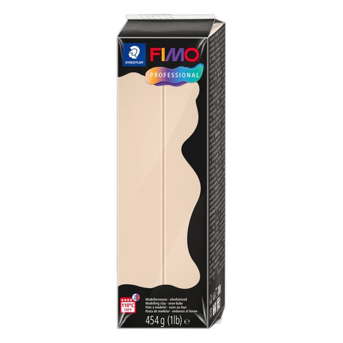 Пластика Fimo professional, Бежева, 454г Фото