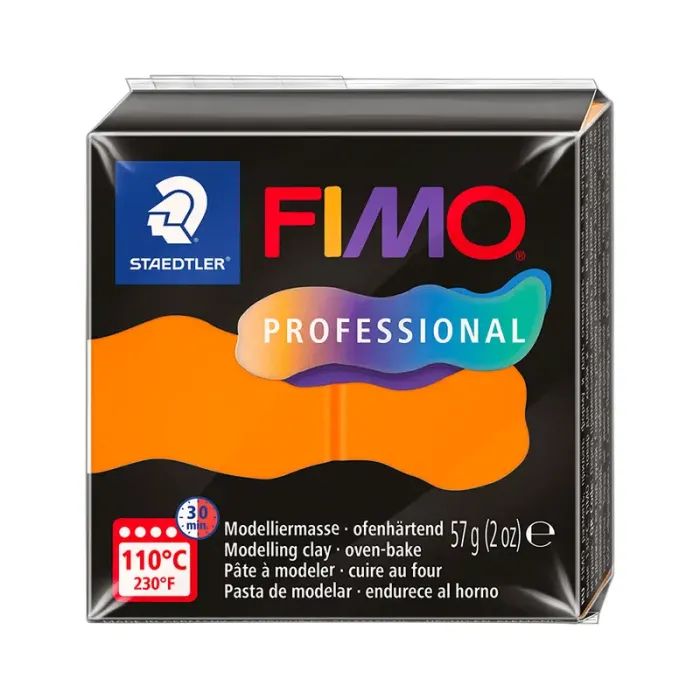 Пластика Fimo Professional, Оранжева, 57г Фото