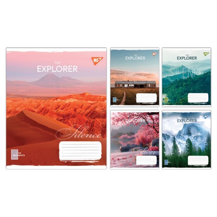 Тетрадь Yes The Explorer А5 96 листов линия Фото