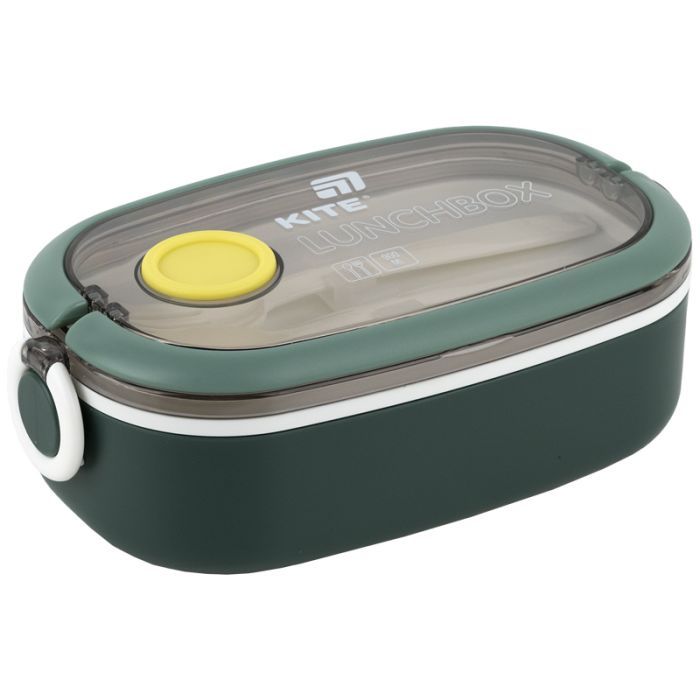 Ланч-бокс Kite 900 мл, зелений Фото