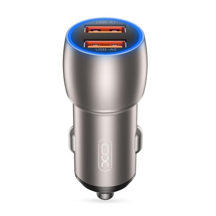 Зарядное устройство XO 2xUSB QC3.0 36W black Фото