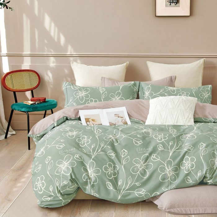 Постельное белье Home Line Сатин Твил Мэйлин полуторный Фото