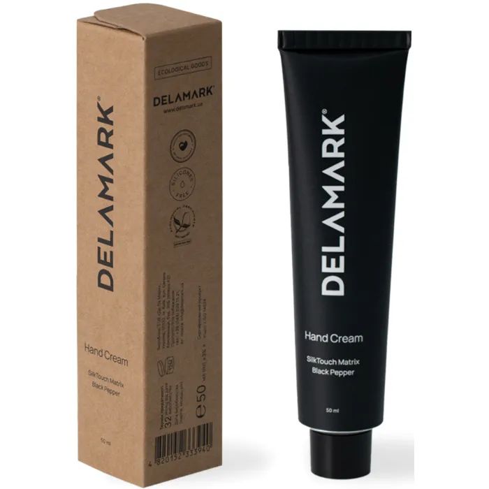 Крем для рук DeLaMark Black Pepper 50 мл Фото