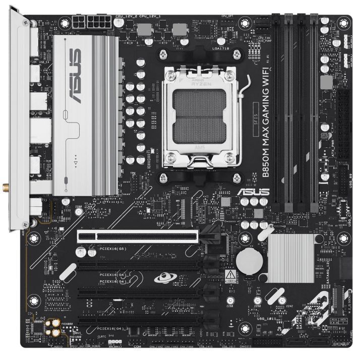Материнская плата ASUS B850M MAX GAMING WIFI Фото