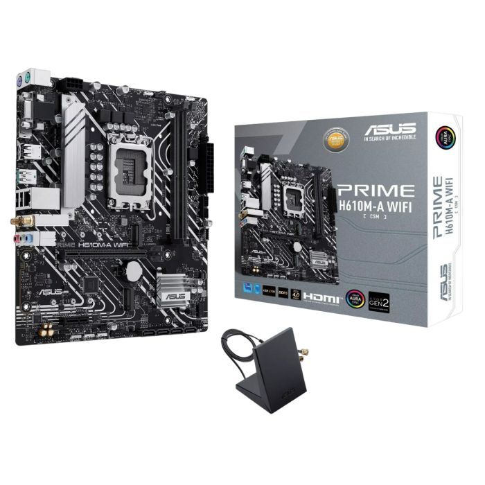 Материнская плата ASUS PRIME H610M-A WIFI Фото