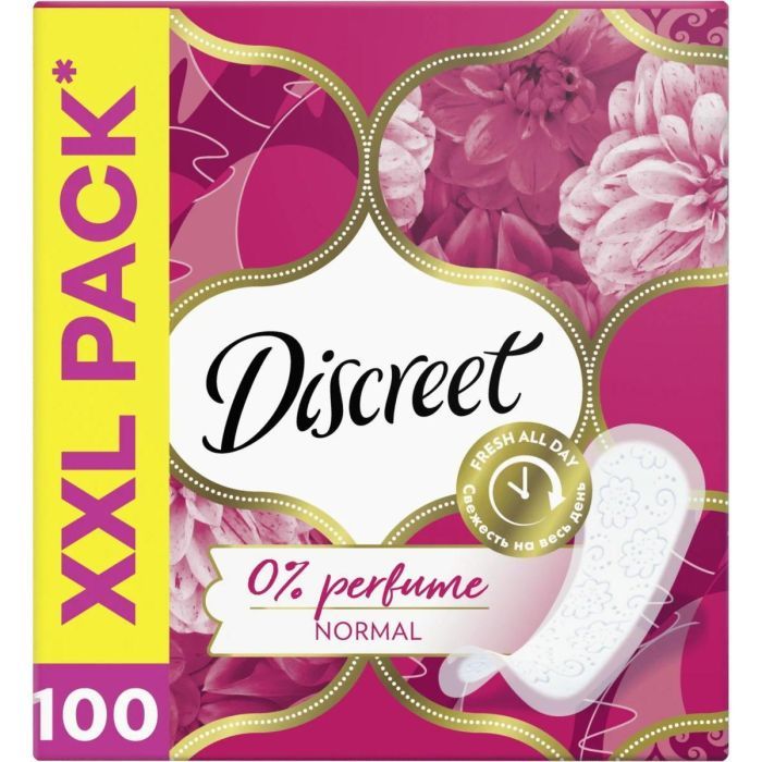 Ежедневные прокладки Discreet Normal 100 шт. Фото
