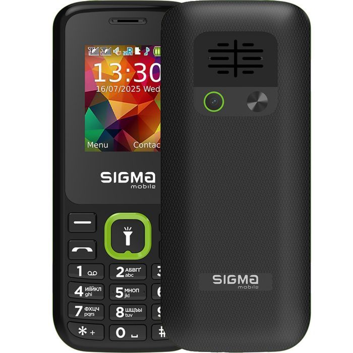 Мобильный телефон Sigma X-style 171 MINI Black-Green Фото