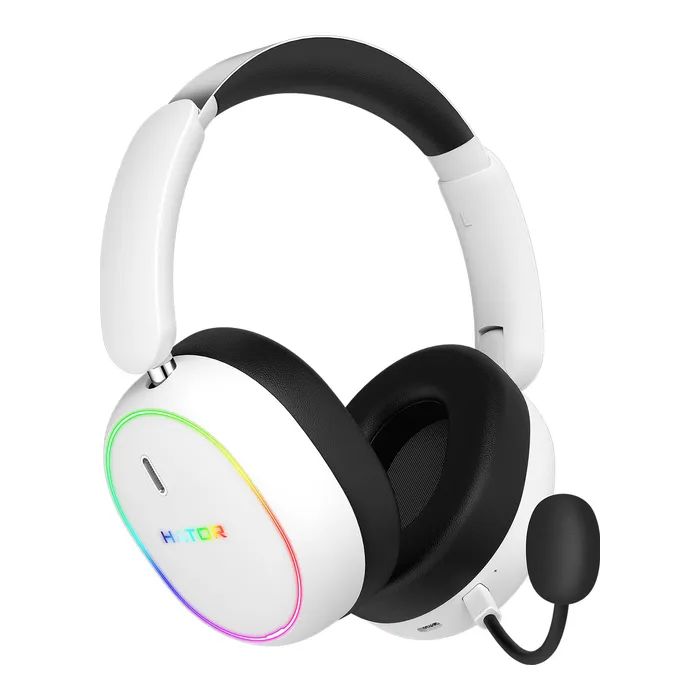 Наушники Hator Phoenix 2 Wireless Hi-Res SyncHUB White Фото