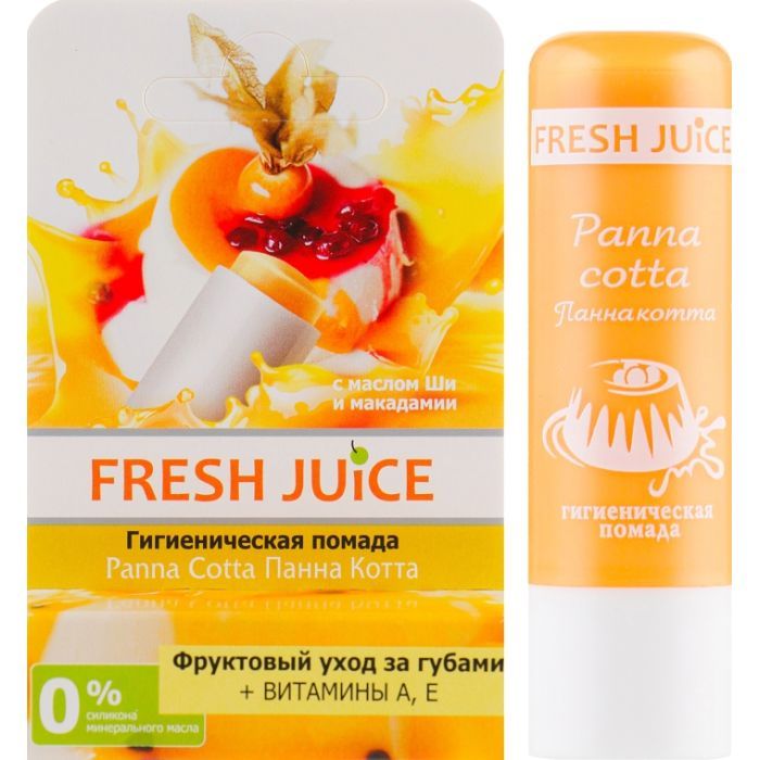 Гигиеническая помада Fresh Juice Panna Cotta 3.6 г Фото