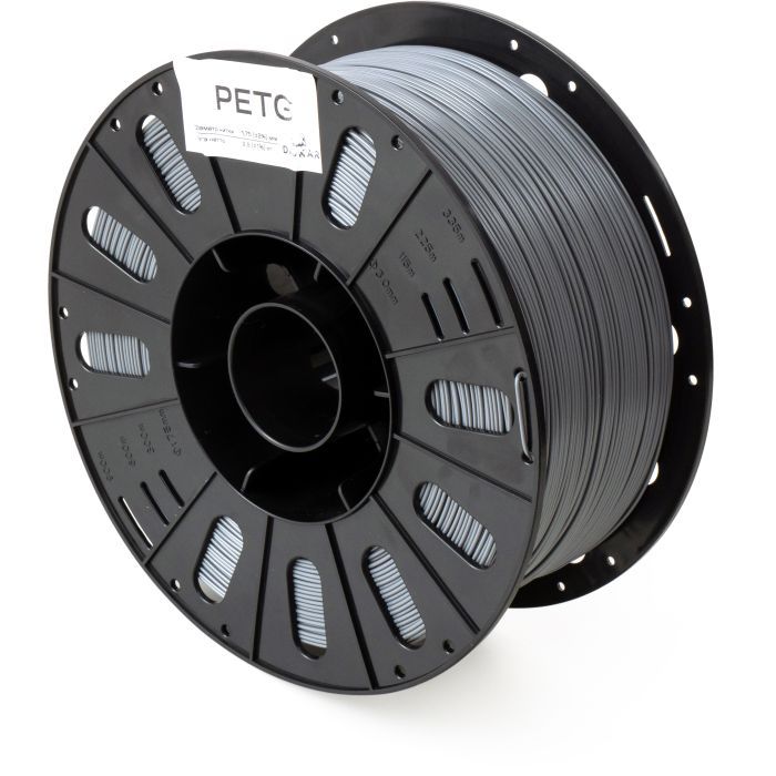 Пластик для 3D-принтера DRUKAR PETG 1.75мм, 2.5кг, gray Фото