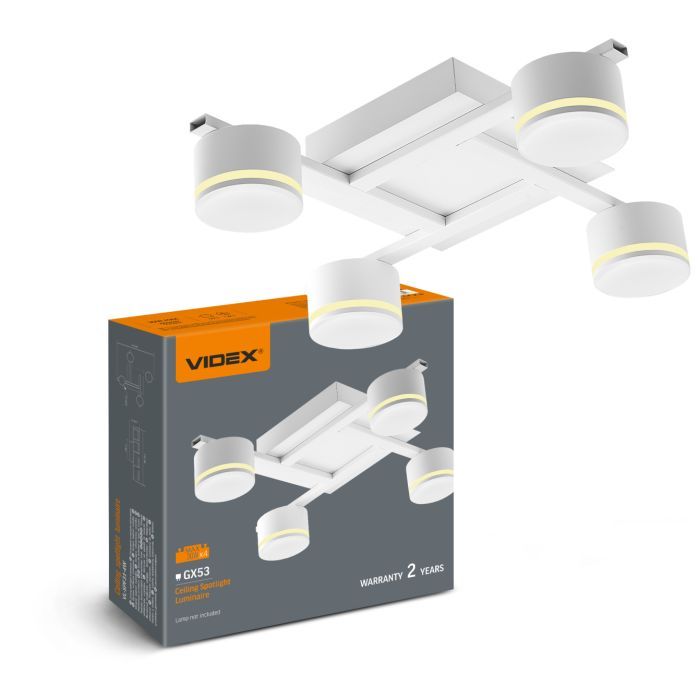 Светильник Videx під лампу 4xGX53 Фото