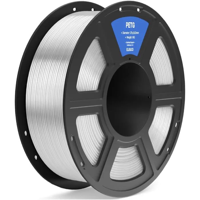 Пластик для 3D-принтера ELEGOO PETG 1кг, 1.75мм, transparent Фото