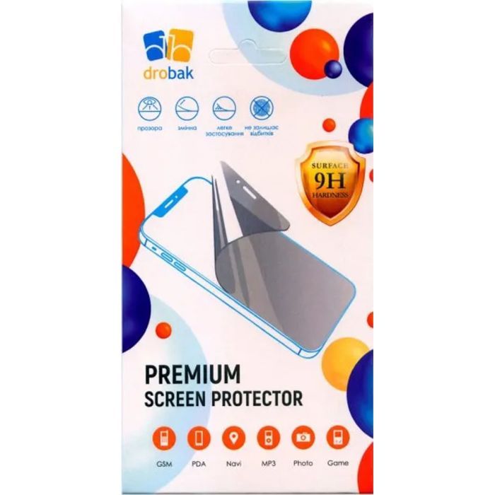Стекло защитное Drobak Motorola Edge 50 Fusion Black Фото