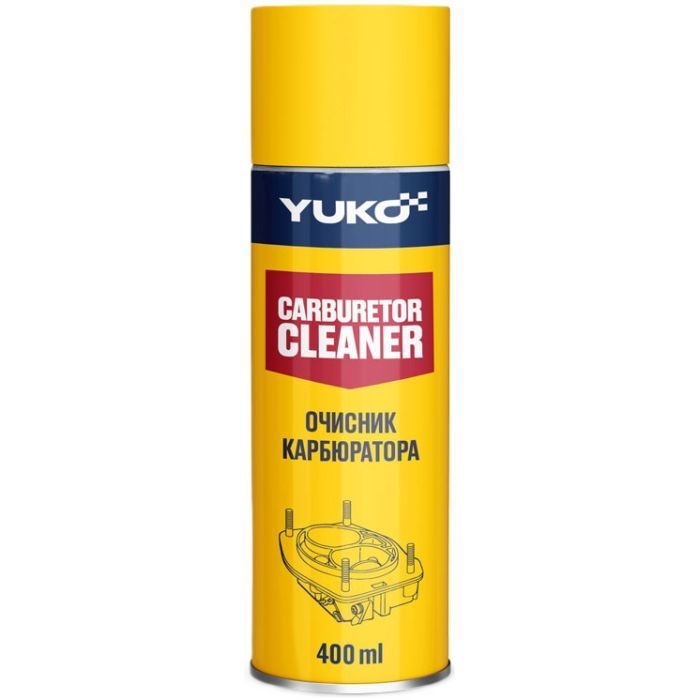 Автомобильный очиститель Yuko Carburetor Cleaner 400мл Фото