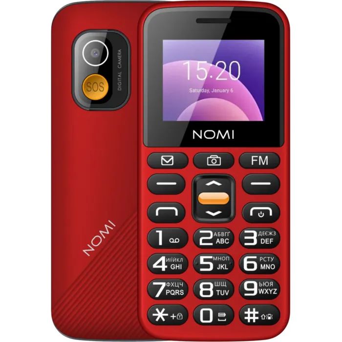 Мобильный телефон Nomi i1820 Red Фото