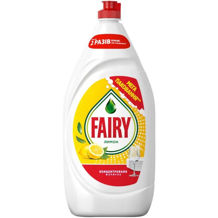Средство для ручного мытья посуды Fairy Лимон 1350 мл Фото