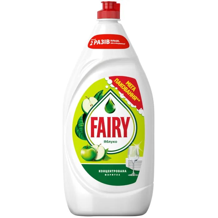 Средство для ручного мытья посуды Fairy Яблоко 1350 мл Фото