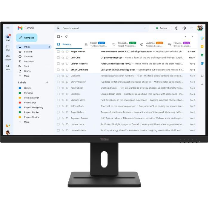 Монитор Lenovo E27-40 Фото
