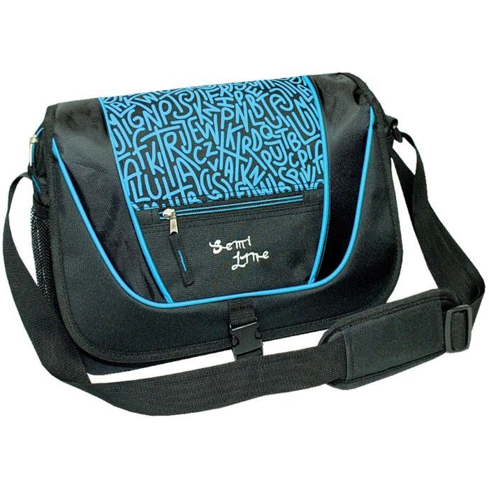 Сумка Semi Line 9 Black/Blue (7156) Фото