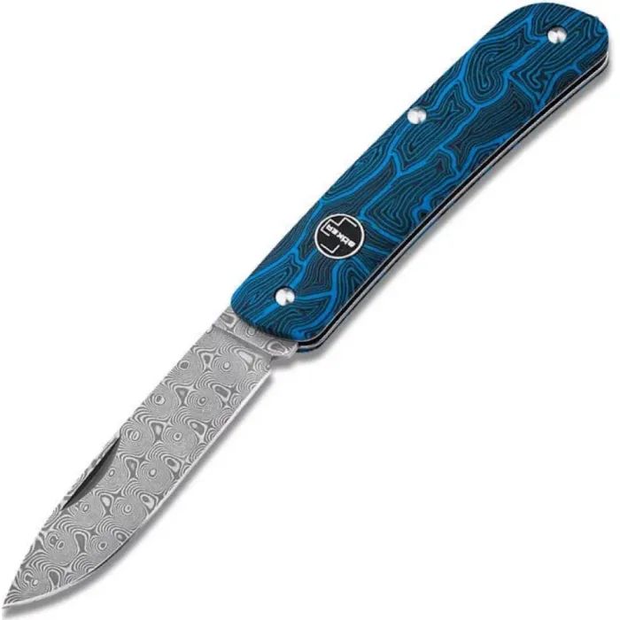 Нож Boker Plus Tech Tool Damast Blue Фото